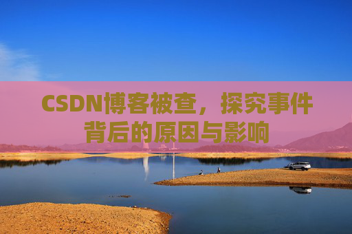 CSDN博客被查,探究事件背后的原因与影响
