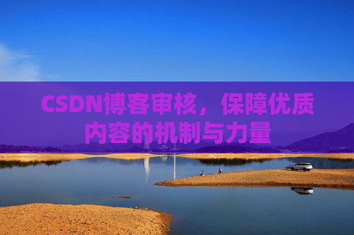 CSDN博客审核，保障优质内容的机制与力量
